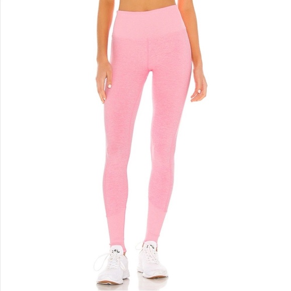 ALO Yoga Pants - Alo Yoga High Waist Lounge Legging Macaron Pink Size Small